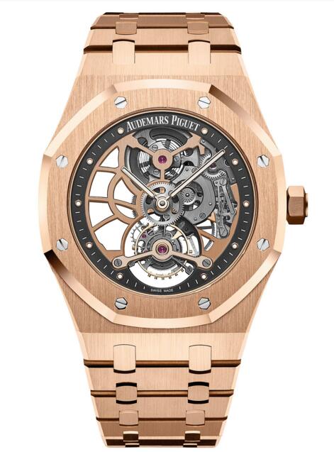 Replica Audemars Piguet Royal Oak Tourbillon Extra-Thin Openworked 26518OR.OO.1220OR.01 watch